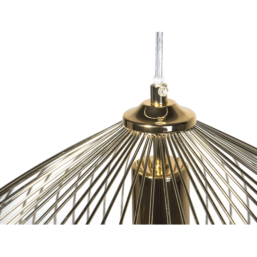 Candeeiro suspenso TORDINO Metal Dourado