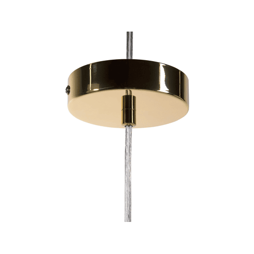 Candeeiro suspenso TORDINO Metal Dourado
