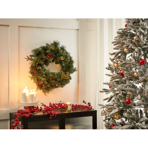 Grinalda de Natal LED ELBRUS Verde 60 cm
