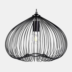 Candeeiro suspenso TORDINO Metal Preto