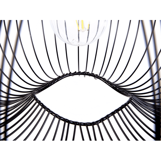 Candeeiro suspenso TORDINO Metal Preto