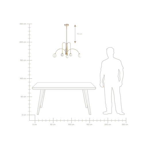Beliani Lustre FORBES Beliani Lustre FORBES