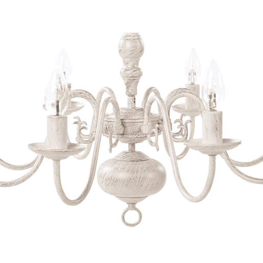 Lustre BRITHON Metal Branco Lustre BRITHON Metal Branco