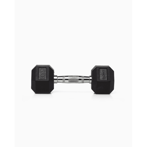 Halteres Hexagonais 5Kg (Par) - BOOMFIT