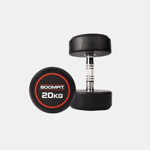 Halteres Redondos de Musculação 20Kg (Par) - BOOMFIT
