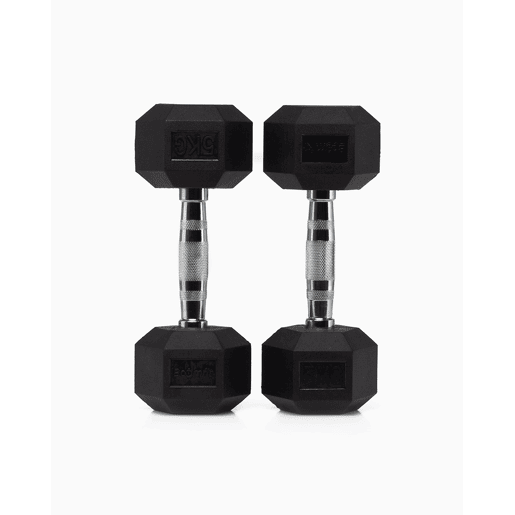 Halteres Hexagonais 6Kg (Par) - BOOMFIT