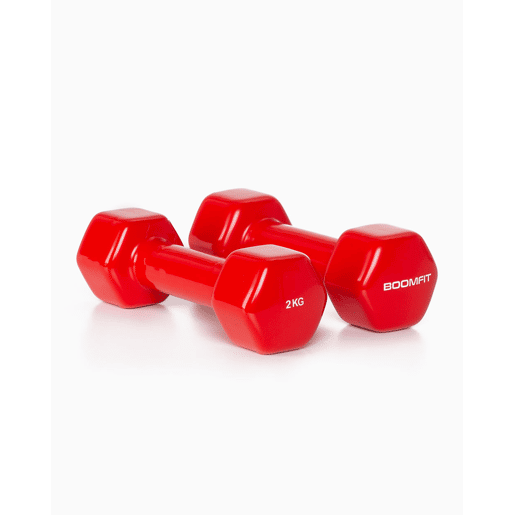 Halteres de Vinil 2Kg (Par) - BOOMFIT