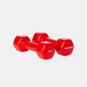 Halteres de Vinil 2Kg (Par) - BOOMFIT