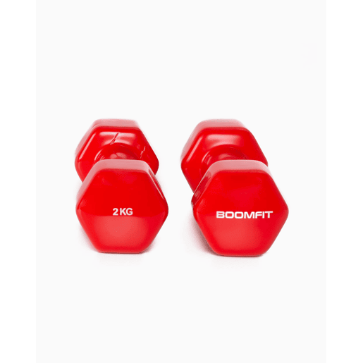 Halteres de Vinil 2Kg (Par) - BOOMFIT