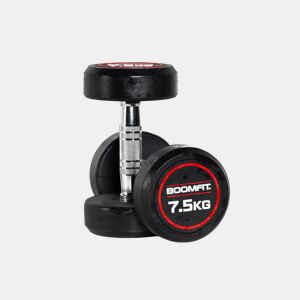 Halteres Redondos de Musculação 7,5Kg (Par) - BOOMFIT