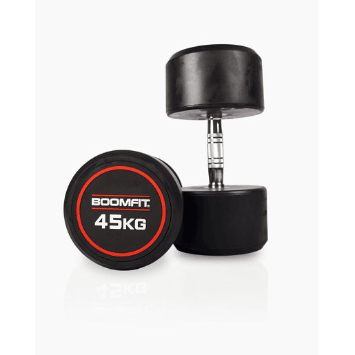 Halteres Redondos de Musculação 45Kg (Par) - BOOMFIT