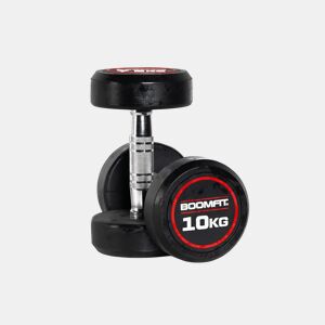 Halteres Redondos de Musculação 10Kg (Par) - BOOMFIT