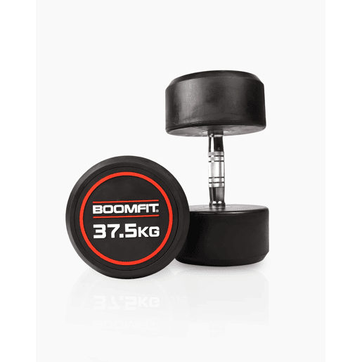 Halteres Redondos de Musculação 37,5Kg (Par) - BOOMFIT