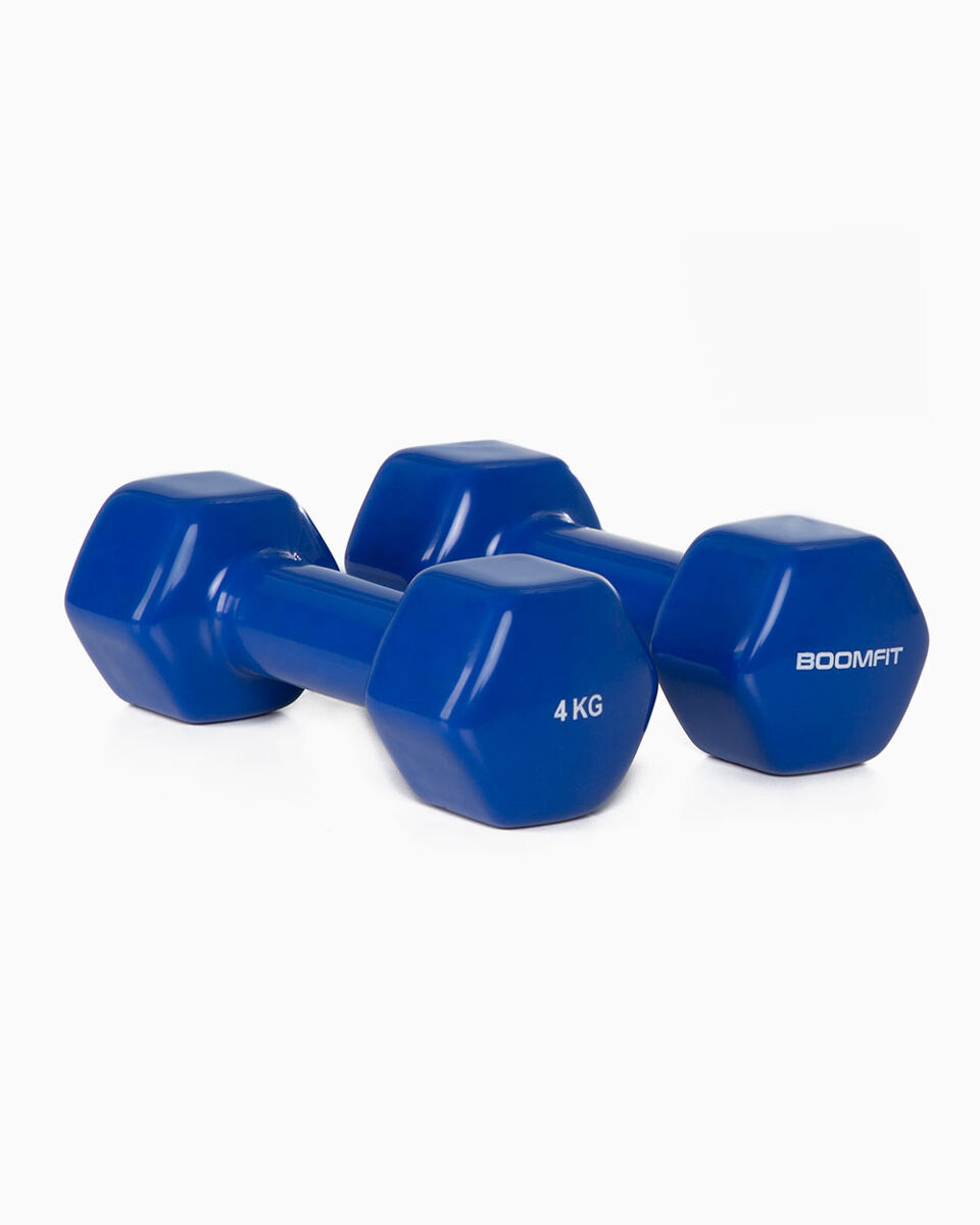 Mancuernas de Vinilo 4Kg (Pareja) - BOOMFIT