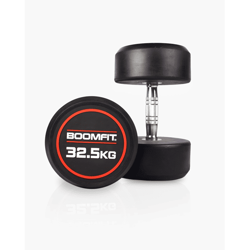 Halteres Redondos de Musculação 32,5Kg (Par) - BOOMFIT