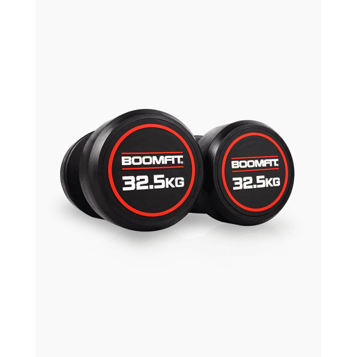 Halteres Redondos de Musculação 32,5Kg (Par) - BOOMFIT