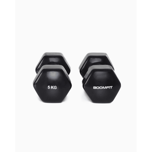 Halteres de Vinil 5Kg (Par) - BOOMFIT