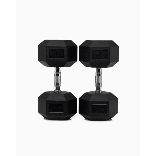 Halteres Hexagonais 30Kg (Par) - BOOMFIT Halteres Hexagonais 30Kg (Par) - BOOMFIT