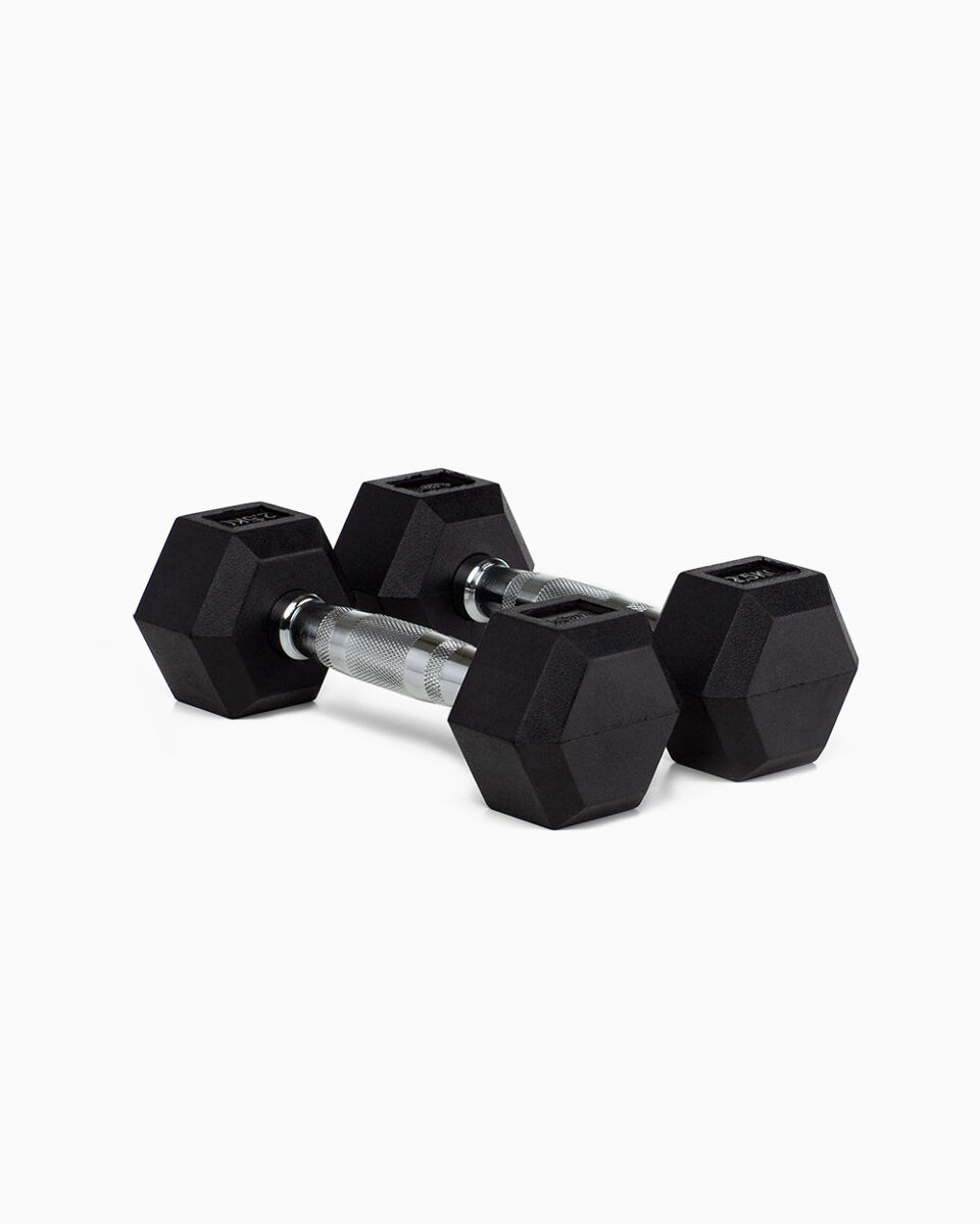 Mancuernas Hexagonales 2Kg (Pareja)  - BOOMFIT