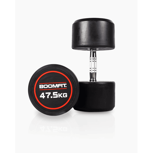 Halteres Redondos de Musculação 47,5Kg (Par) - BOOMFIT