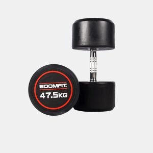 Halteres Redondos de Musculação 47,5Kg (Par) - BOOMFIT