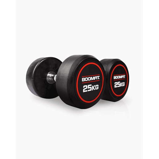Halteres Redondos de Musculação 25Kg (Par) - BOOMFIT