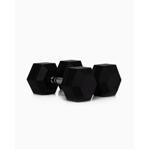 Halteres Hexagonais 27,5Kg (Par) - BOOMFIT