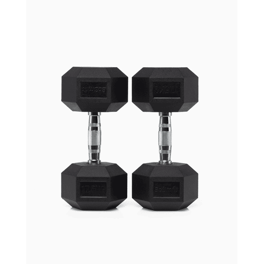 Halteres Hexagonais 10Kg (Par) - BOOMFIT