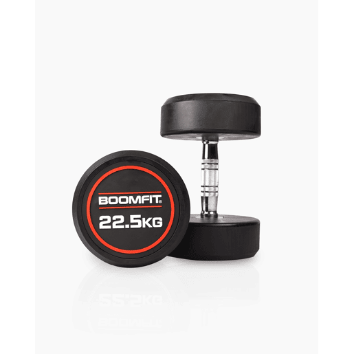 Halteres Redondos de Musculação 22,5Kg (Par) - BOOMFIT