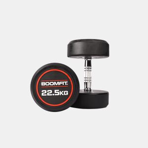 Halteres Redondos de Musculação 22,5Kg (Par) - BOOMFIT