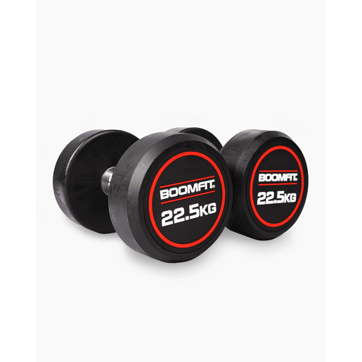 Halteres Redondos de Musculação 22,5Kg (Par) - BOOMFIT