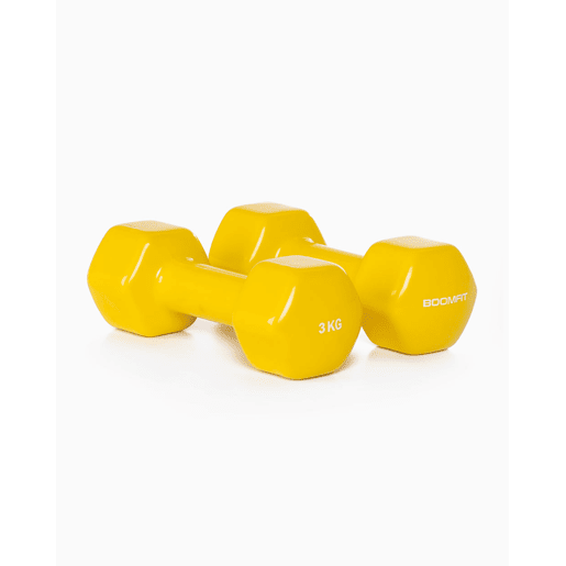 Halteres de Vinil 3Kg (Par) - BOOMFIT Halteres de Vinil 3Kg (Par) - BOOMFIT
