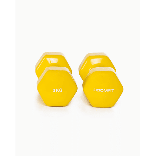 Halteres de Vinil 3Kg (Par) - BOOMFIT Halteres de Vinil 3Kg (Par) - BOOMFIT