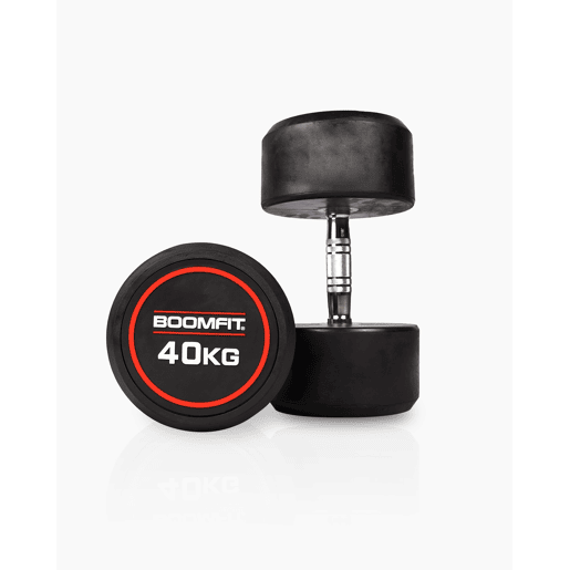 Halteres Redondos de Musculação 40Kg (Par) - BOOMFIT