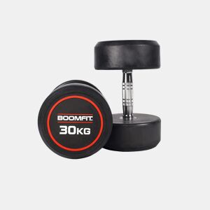 Halteres Redondos de Musculação 30Kg (Par) - BOOMFIT