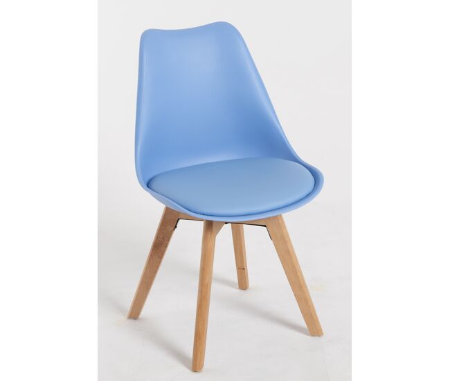 Pack 6 sillas synk basic - azul claro