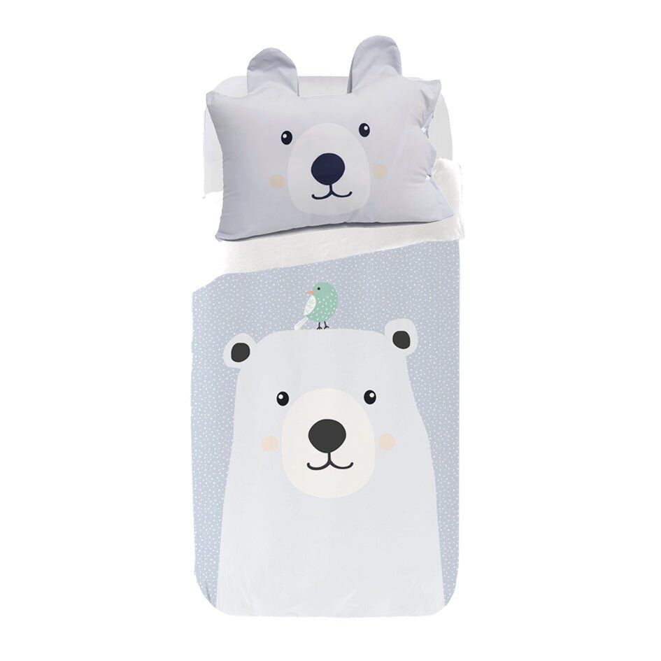 Juego de funda nórdica Infantil Oso Polar Oso