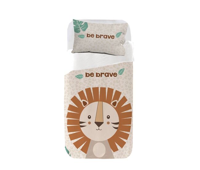 Juego de funda nórdica infantil - beige - cama90 (160x270)