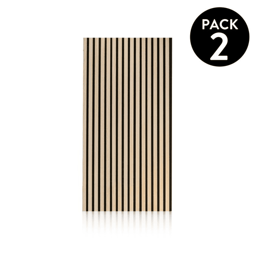 Panel acústico Noiseless Preto - Carvalho 60 x 120 x 2,2 cm Panel acústico Noiseless Preto - Carvalho 60 x 120 x 2,2 cm