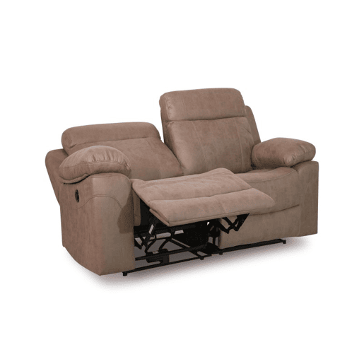 Sofá de 2 lugares para relaxar Nellie Cimento 164 x 102 x 96 cm