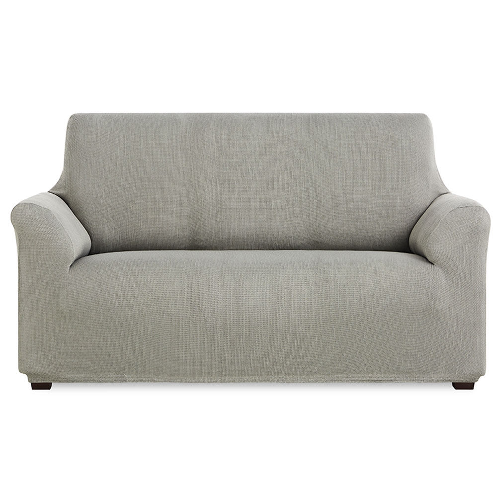 MAXIFUNDAS- Funda de Sofá Elástica 2 Plazas INCA, Gris
