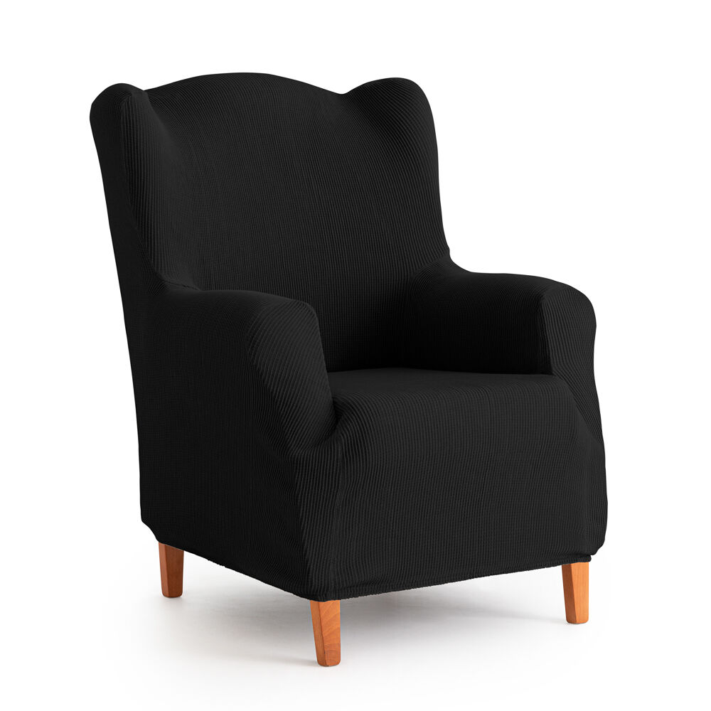 MAXIFUNDAS- Funda Elástica Sillón Orejero INCA, Negro