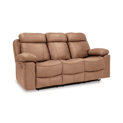 Sofá de 3 lugares para relaxar Nellie Pedra 208 x 101 x 97 cm