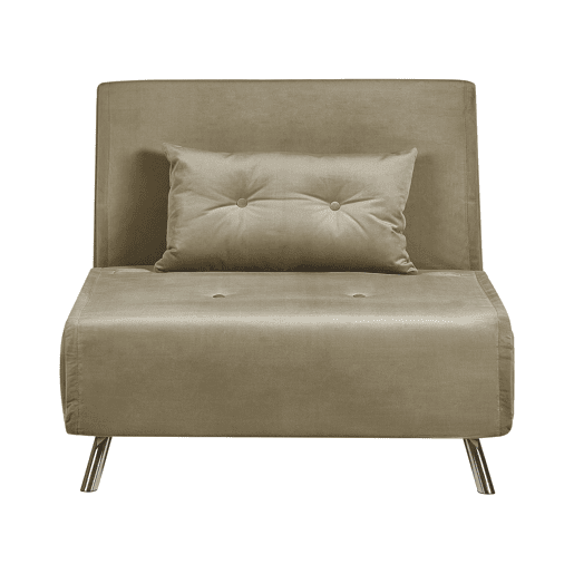 Beliani Sofá-cama Veludo FARRIS Beliani Sofá-cama Veludo FARRIS