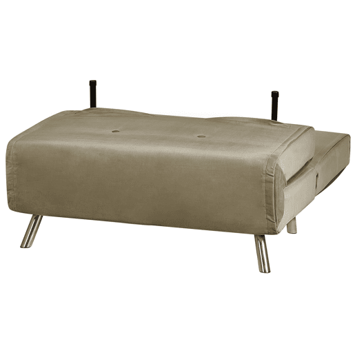Beliani Sofá-cama Veludo FARRIS Beliani Sofá-cama Veludo FARRIS