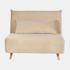 Beliani Sofá-cama Veludo SETTEN