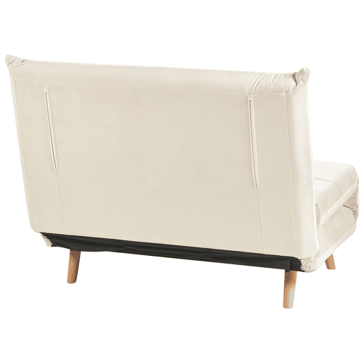 Beliani Sofá-cama Veludo SETTEN