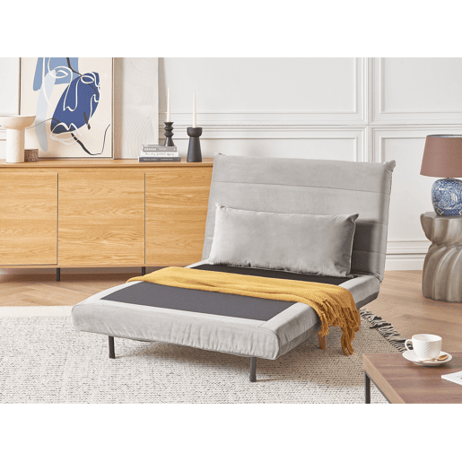 Beliani Sofá-cama Veludo SETTEN Beliani Sofá-cama Veludo SETTEN