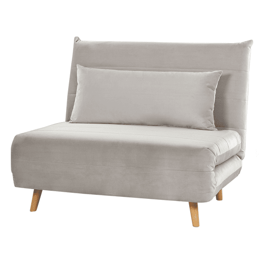 Beliani Sofá-cama Veludo SETTEN Beliani Sofá-cama Veludo SETTEN