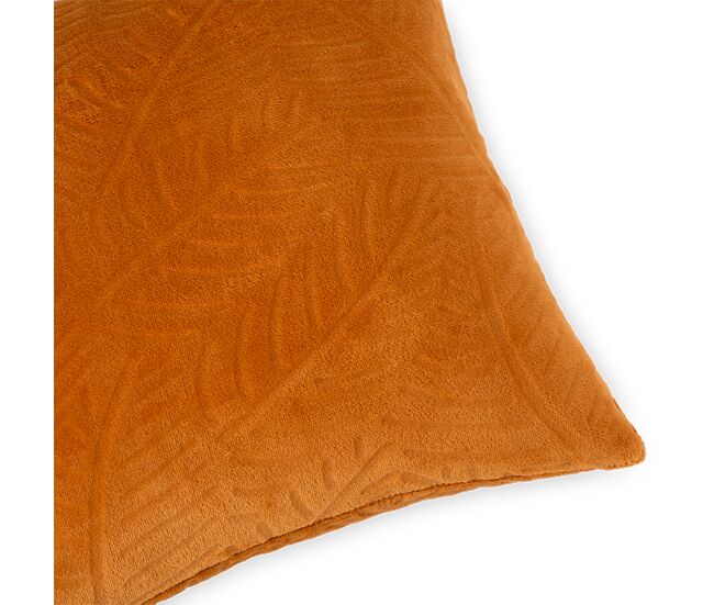 Funda de cojín leaves 45x45 oro